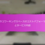 岡山のコワーキングスペースのコストパフォーマンスとサービス内容