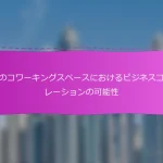 日本のコワーキングスペースにおけるビジネスコラボレーションの可能性
