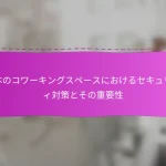 日本のコワーキングスペースにおけるセキュリティ対策とその重要性
